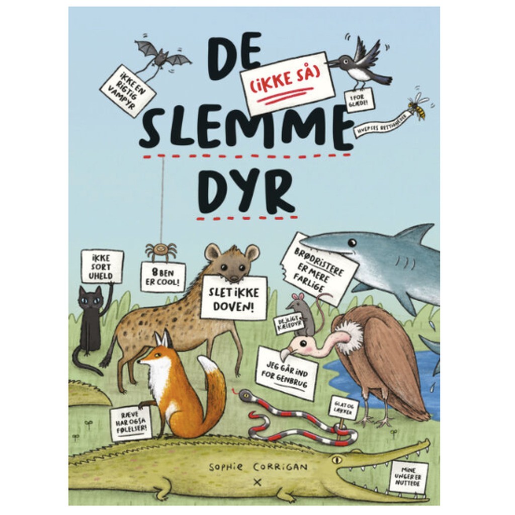 Børnebog, De (Ikke Så) Slemme Dyr - Legekammeraten.dk