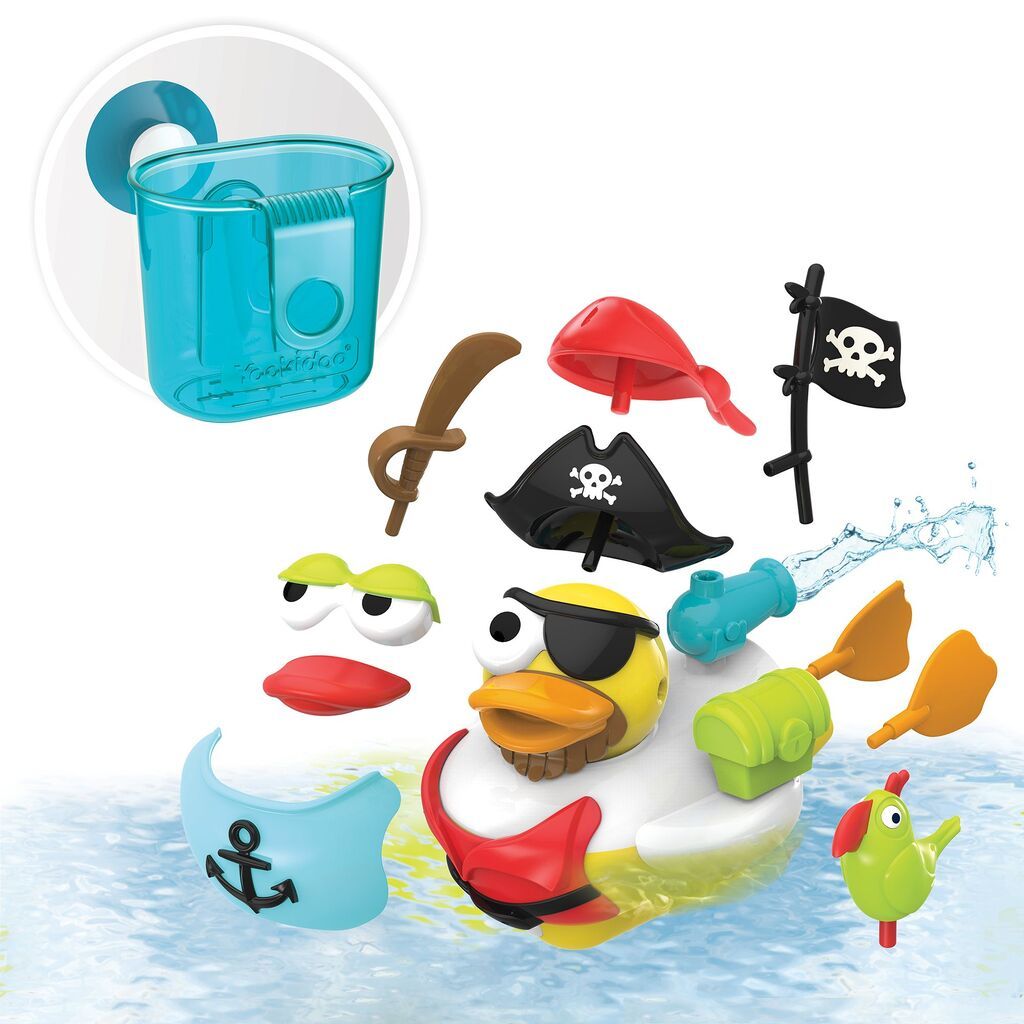 Yookidoo Badelegetøj, Jet Duck Create A Pirate - Badelegetøj - Legekammeraten.dk