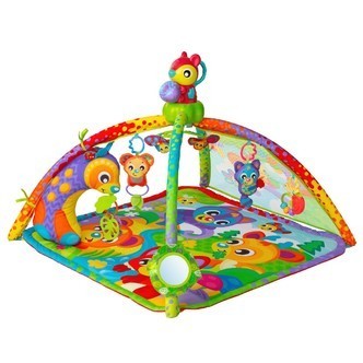 Playgro Woodland Aktivitetstæppe Med Projektor - Legetæppe - Legekammeraten.dk