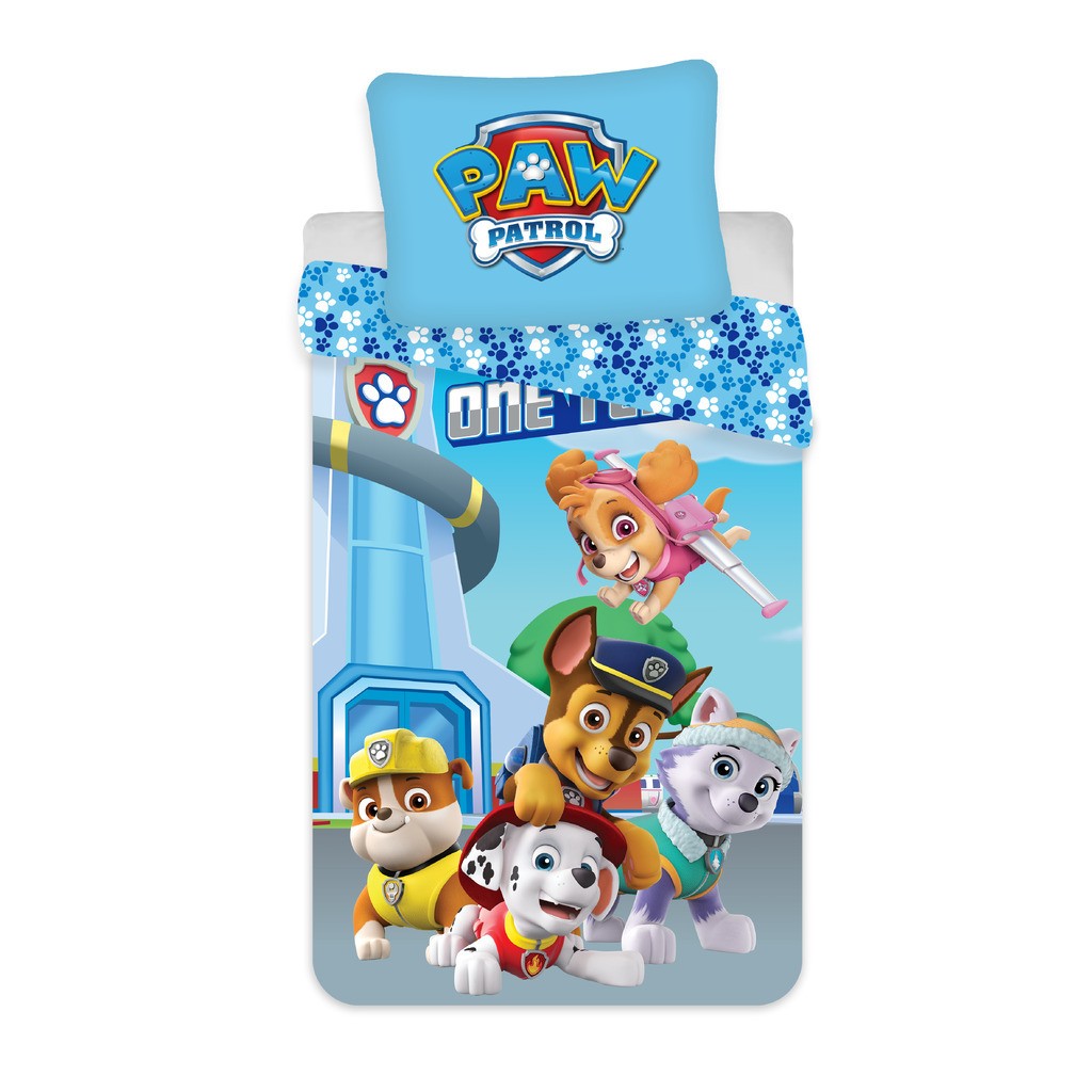 Voksen Størrelse Sengetøj Med Paw Patrol - Voksen Sengesæt - Legekammeraten.dk