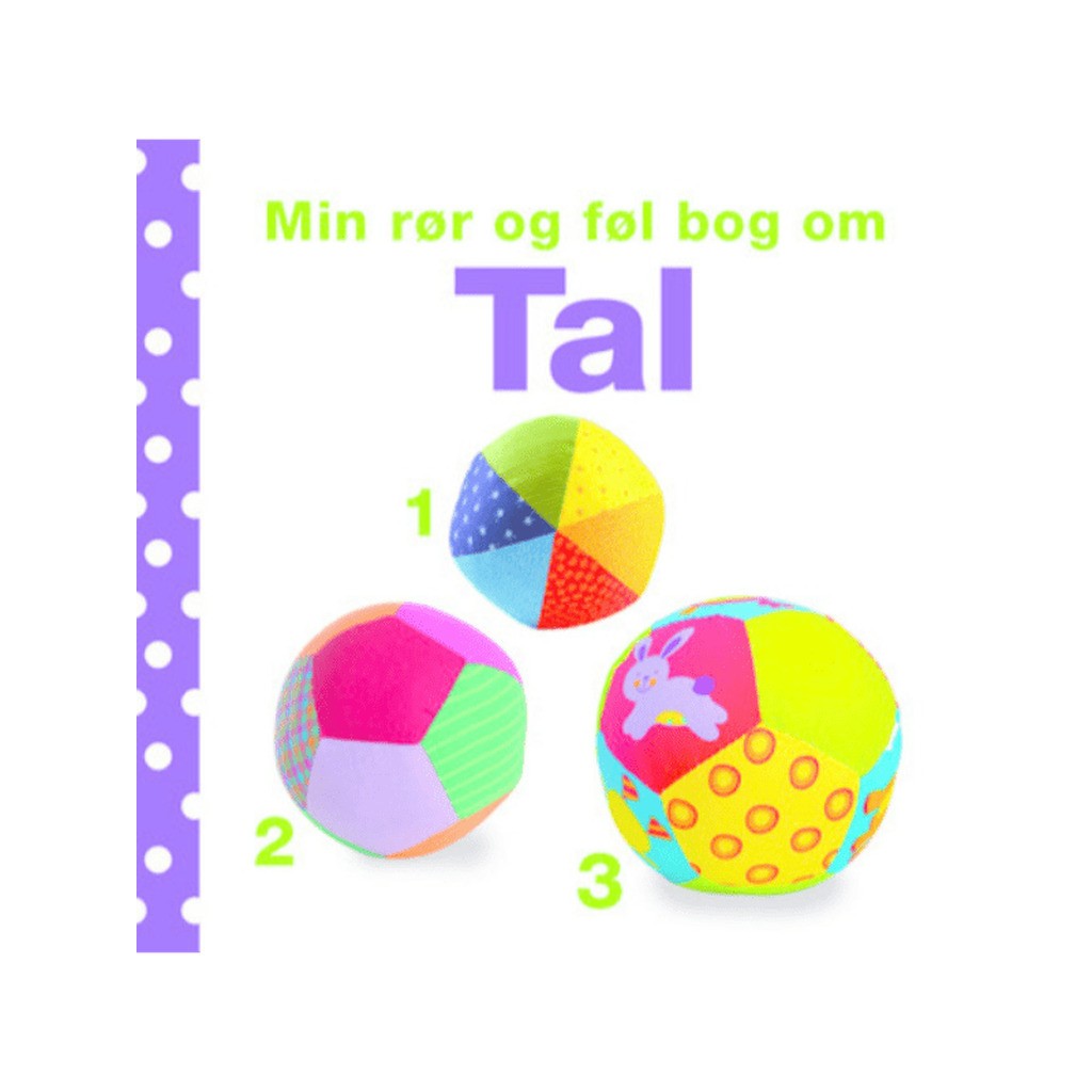 Børnebog Min Rør & Føl Bog Om Tal - rør og føl bog - Legekammeraten.dk