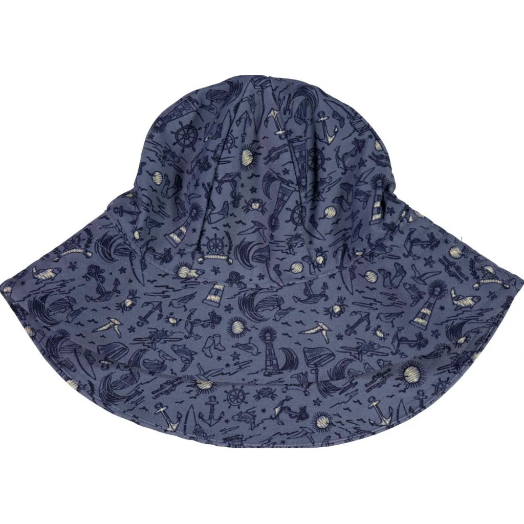 Wheat Solhat, UV50+, Navy - Legekammeraten.dk