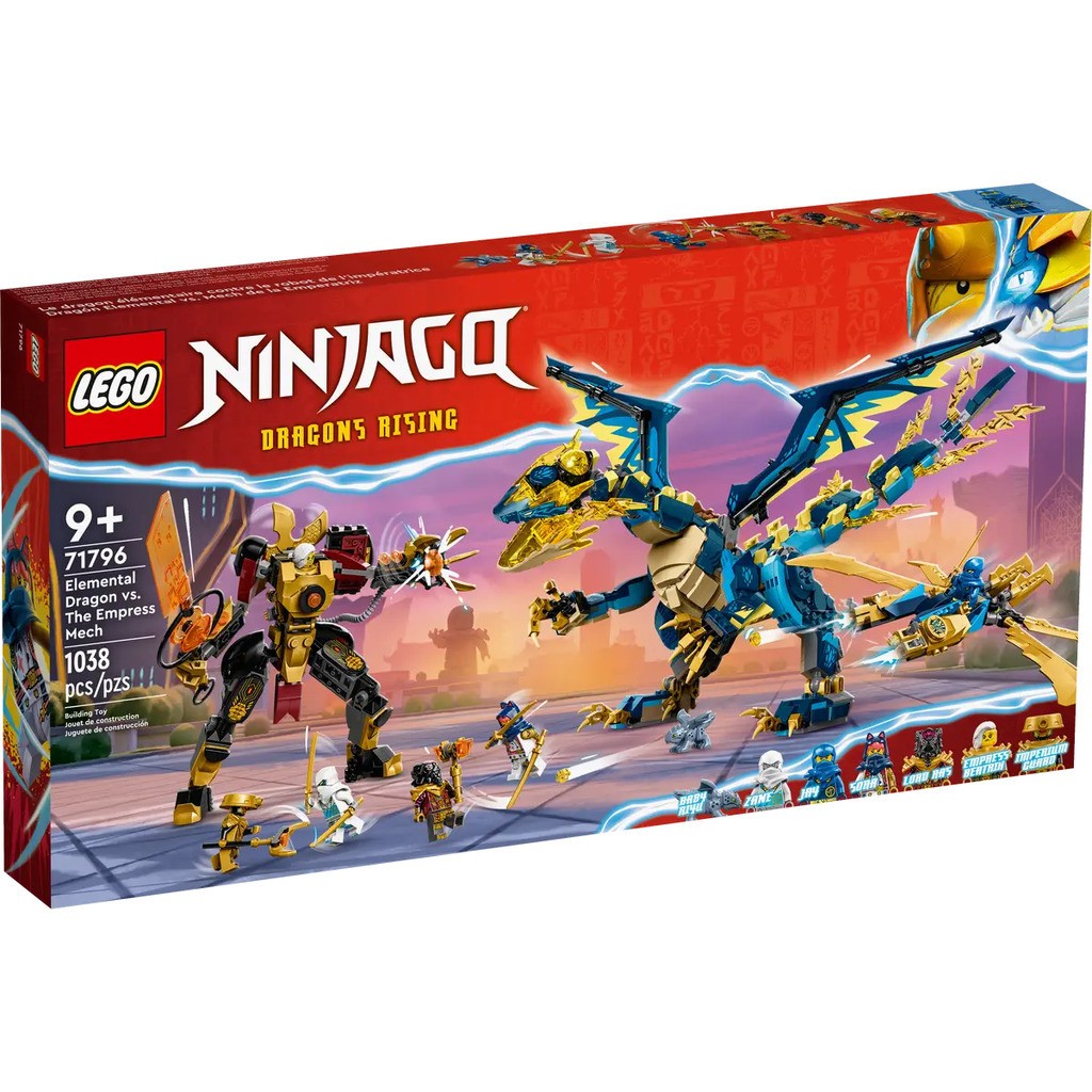 LEGO Ninjago Elementdrage Mod Kejserinde Kamprobotten - LEGO - Legekammeraten.dk