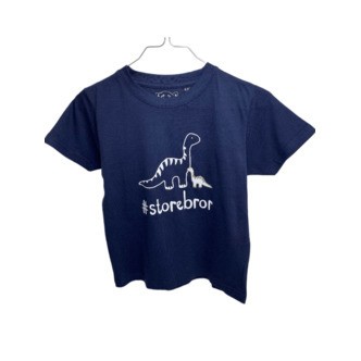 #Storebror T-Shirt S/S, Blue Navy - Legekammeraten.dk
