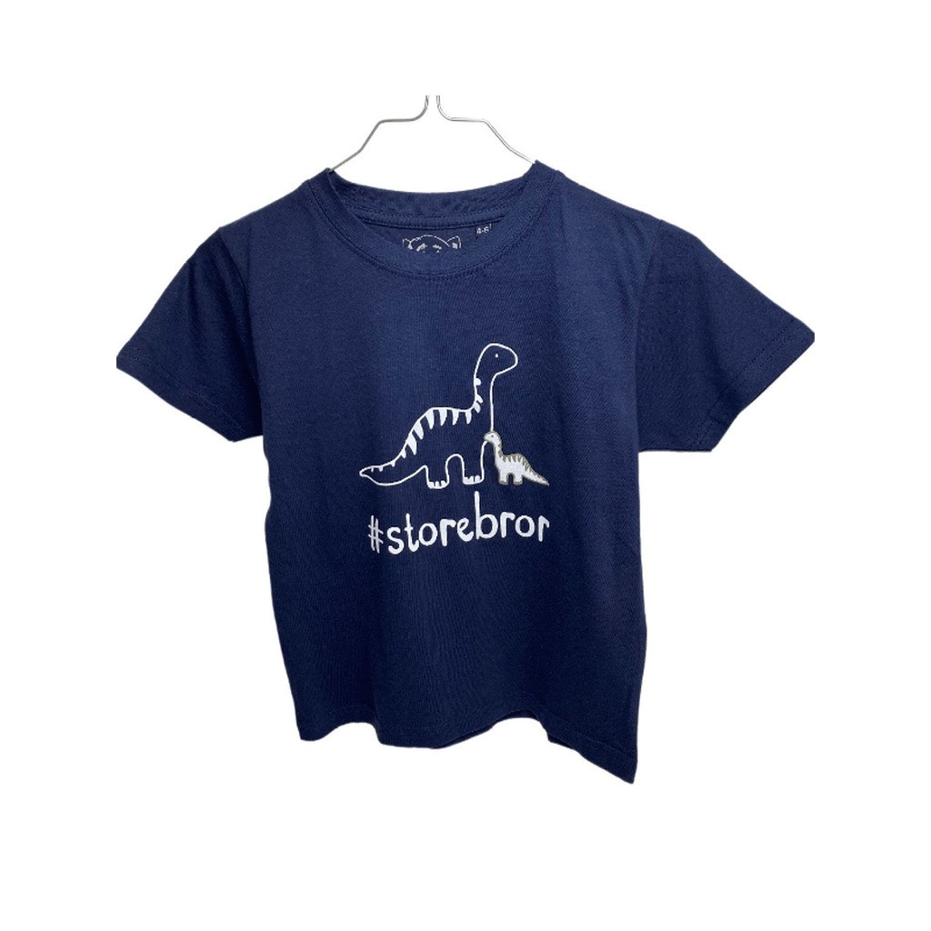 #Storebror T-Shirt S/S, Blue Navy - Legekammeraten.dk