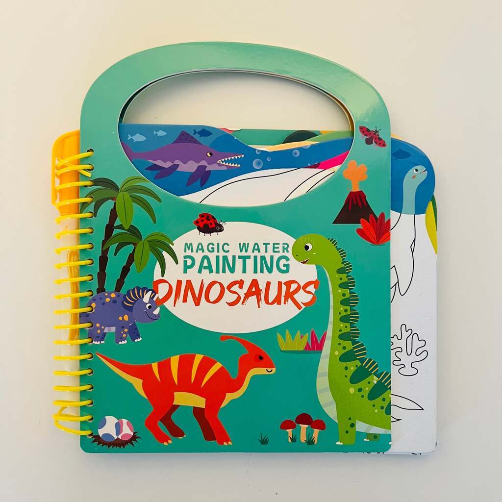 Magisk Malebog, 1-6 år - Dinosauere