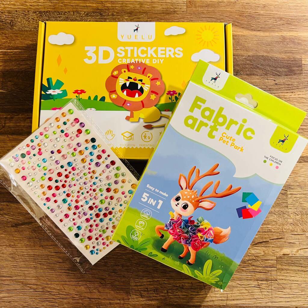 Tiny Dragons krea-pakke, 3-10 år - Lille kreapakke - dyr