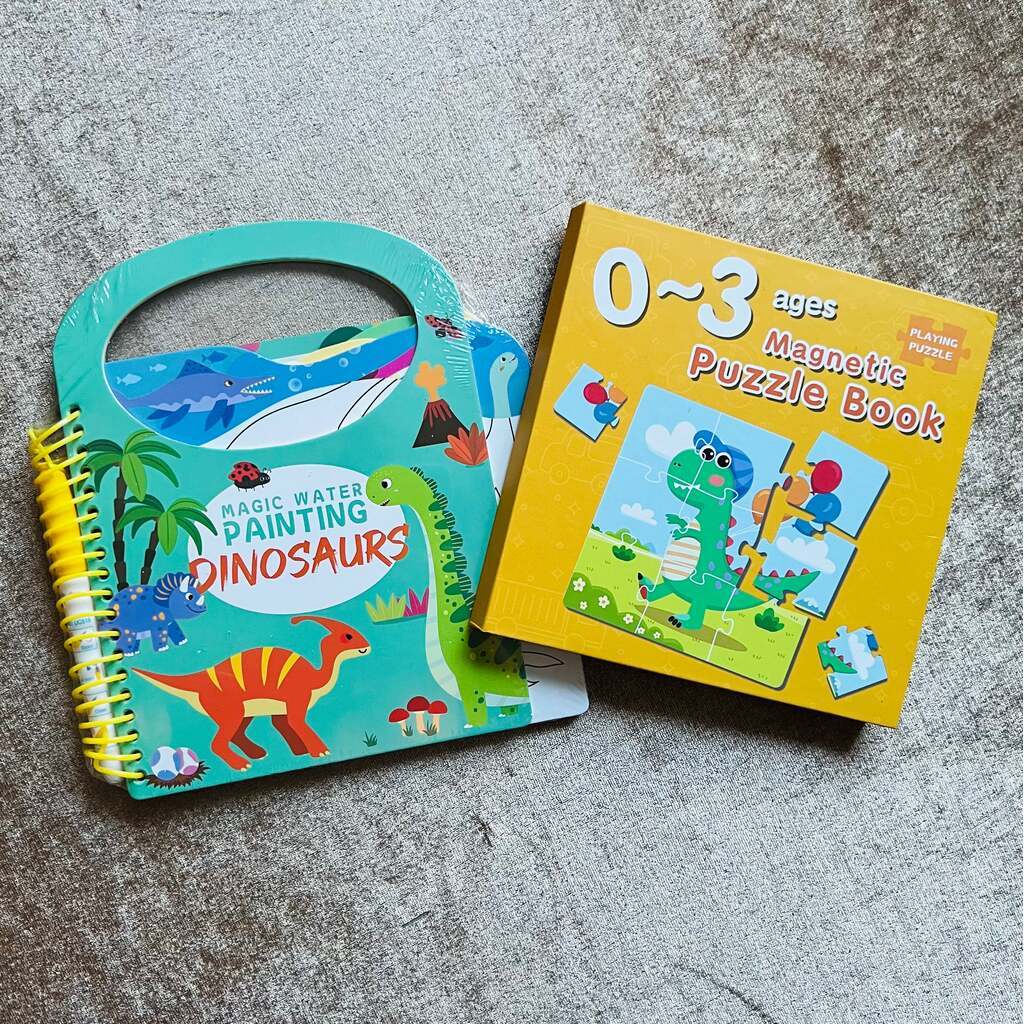 Tiny Dragons Gavepakker, 1-10 år - Dinosaur gavepakken. 1-3 år