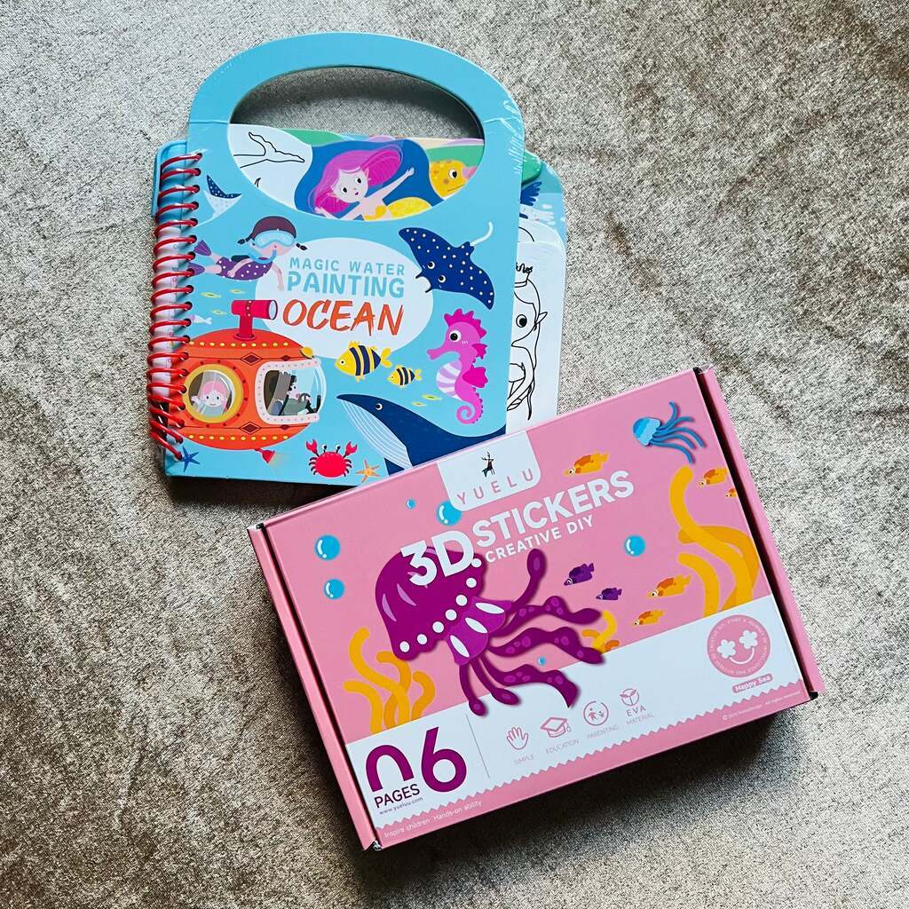 Tiny Dragons Gavepakker, 1-10 år - Havdyr Gavepakken. 2-6 år