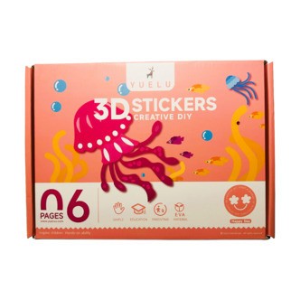 3D Skumkunst, 3-10 år - Havdyr