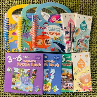 På-farten kit, 4-6 år - Det store på-farten kit