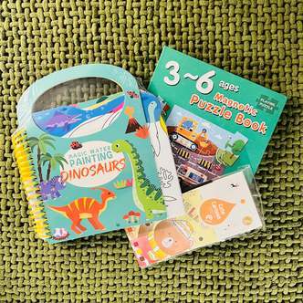 På-farten kit, 4-6 år - Lille på-farten kit - transport og dyr