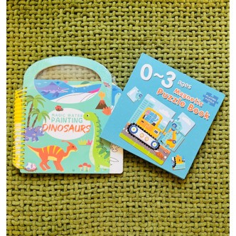 På-farten Kit, 1-3 år - Lille kit - transport og dinosauere