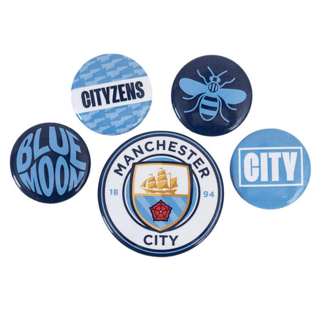 Manchester City Pins - 5 stk