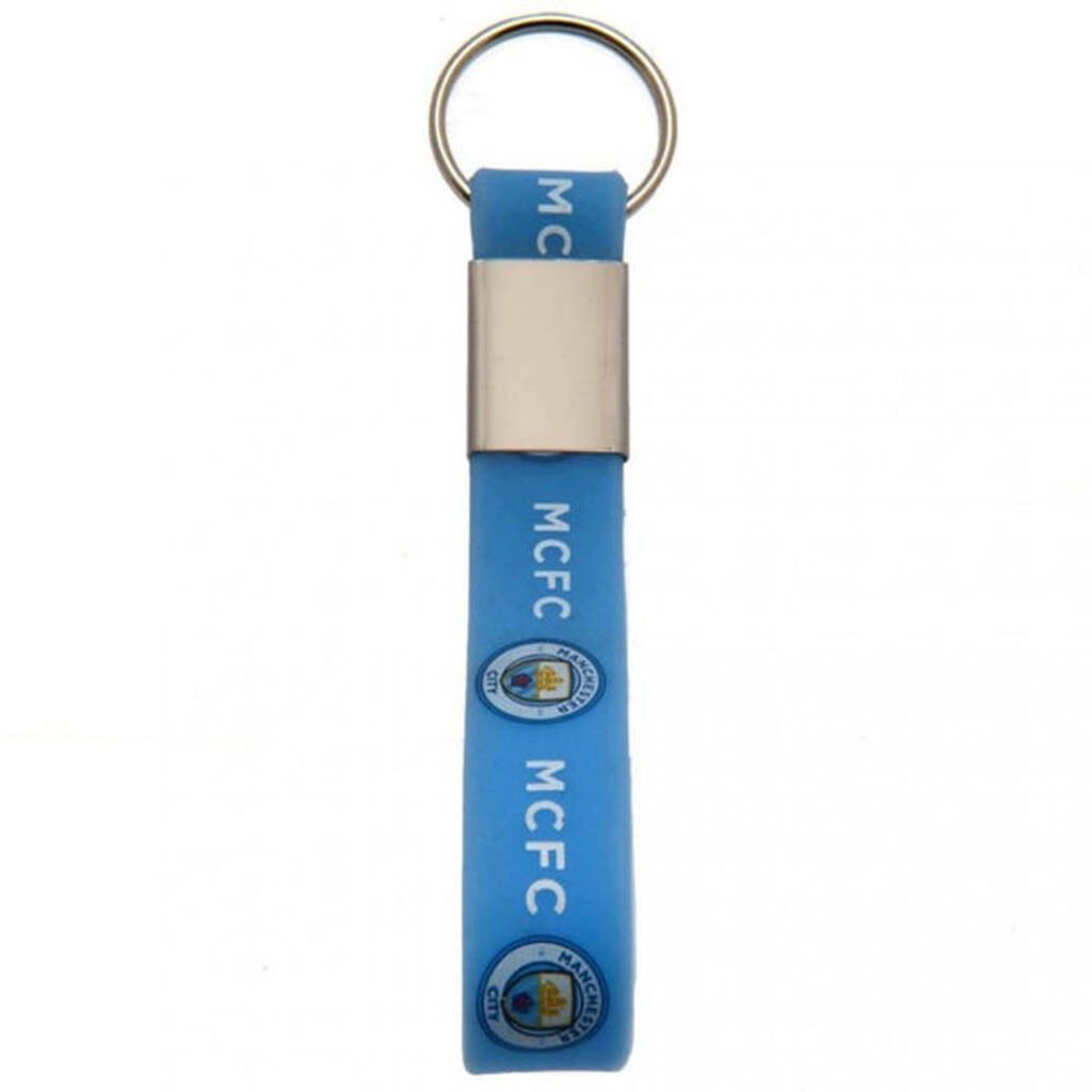 Manchester City FC Silicone nøglering