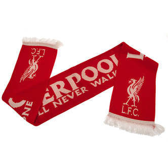 Liverpool FC Halstørklæde - R&#39;d/hvid