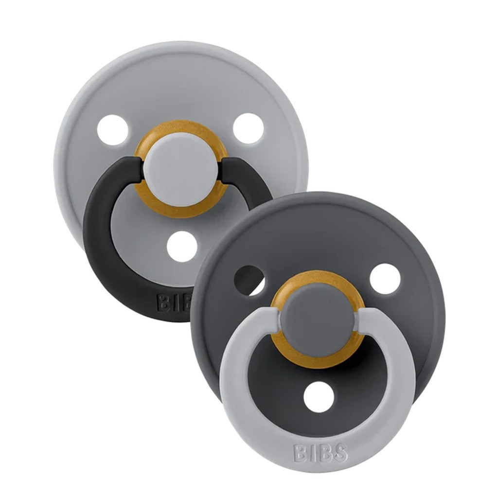 Bibs Studio Colour 2 Pack Fusion Latex Size 2 Cloud Iron Mix