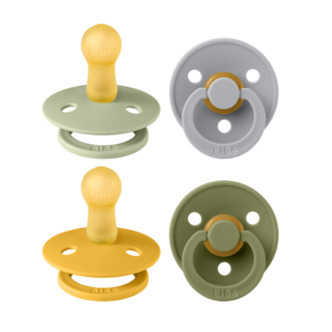 Bibs Colour 4-pak Str 2 - Green Garden Lush