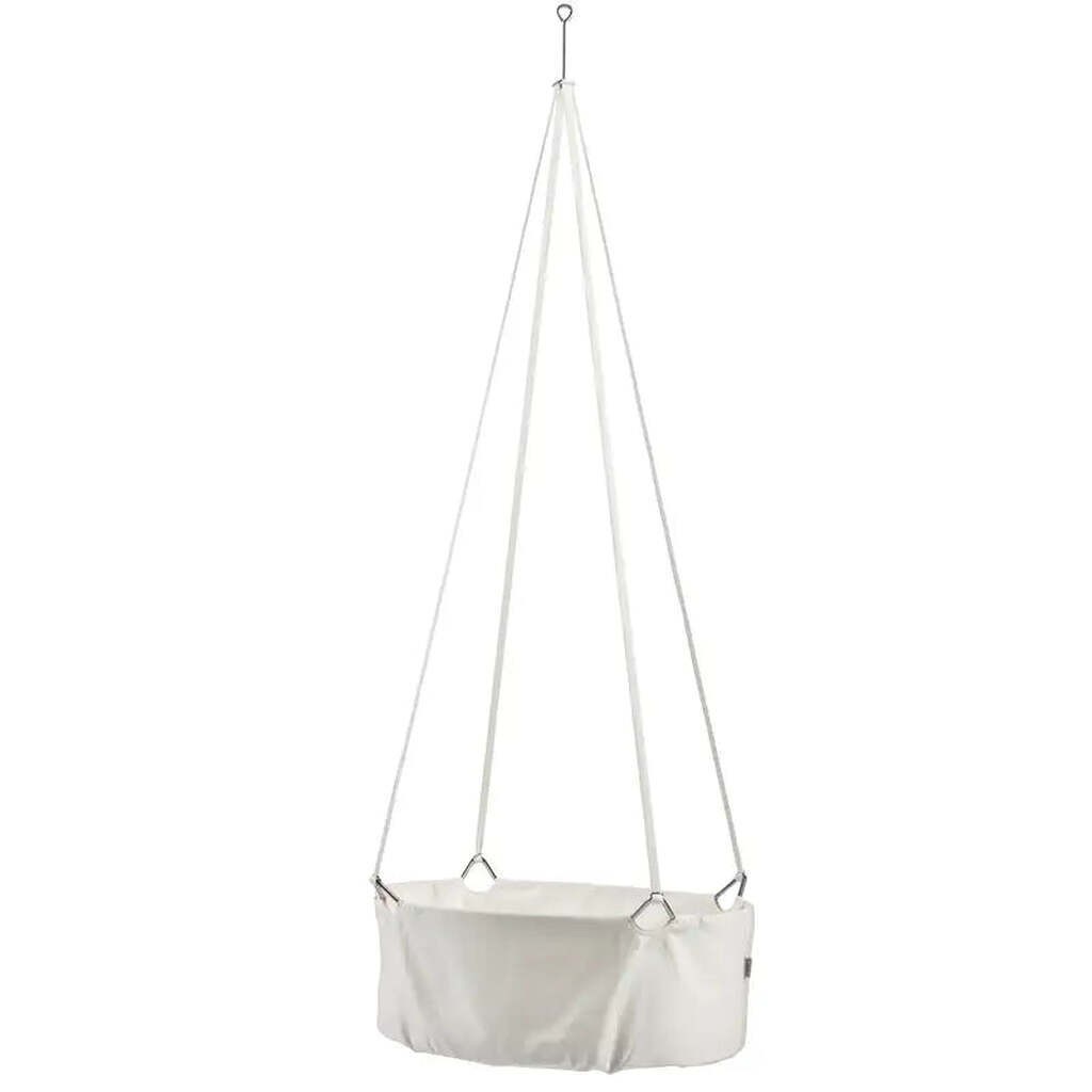 Classic Vugge Inkl. Madras - Hvid