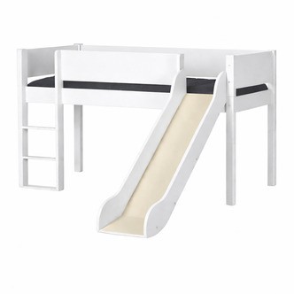 Loke Halvhøjseng Med Rutsjebane  - 90x200 / Snow White