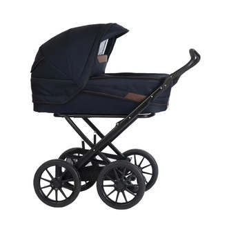 Stork Classic - Stel: Sort - Overdel: Navy Blue/brown