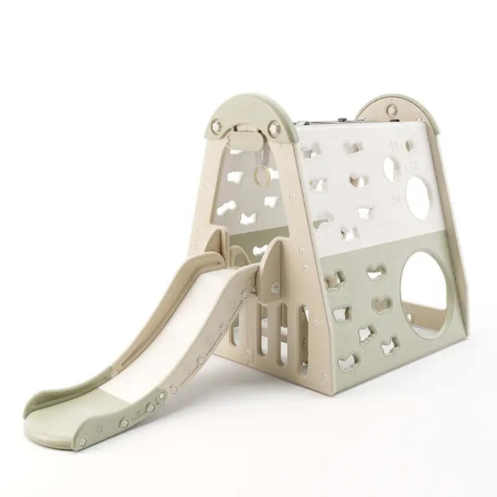 Kids Zone Aktivitets Hus Med Rutsjebane og Gynge