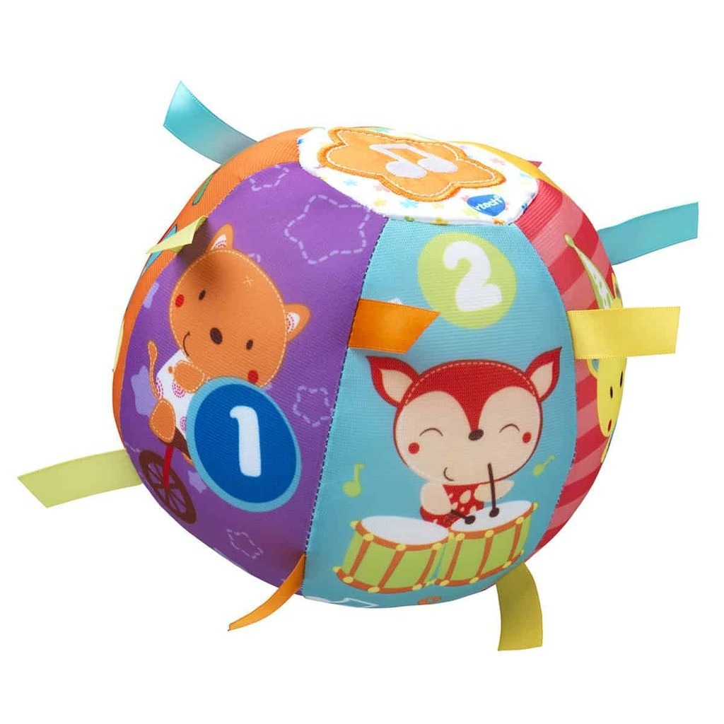 Vtech Blød Sansebold Med Musik DK