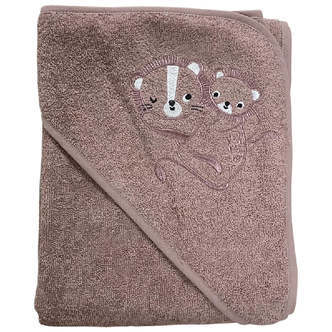 NM Badeslag Mauve m/ Mor & Barn Apl. Str. 100x100 cm. Oeko Tex