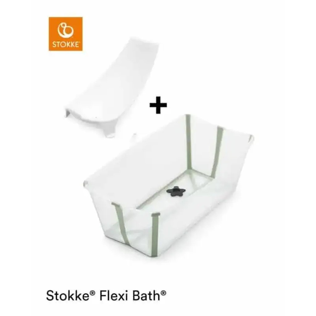 StokkeÂ® Flexi BathÂ® Sampak Transparent Green