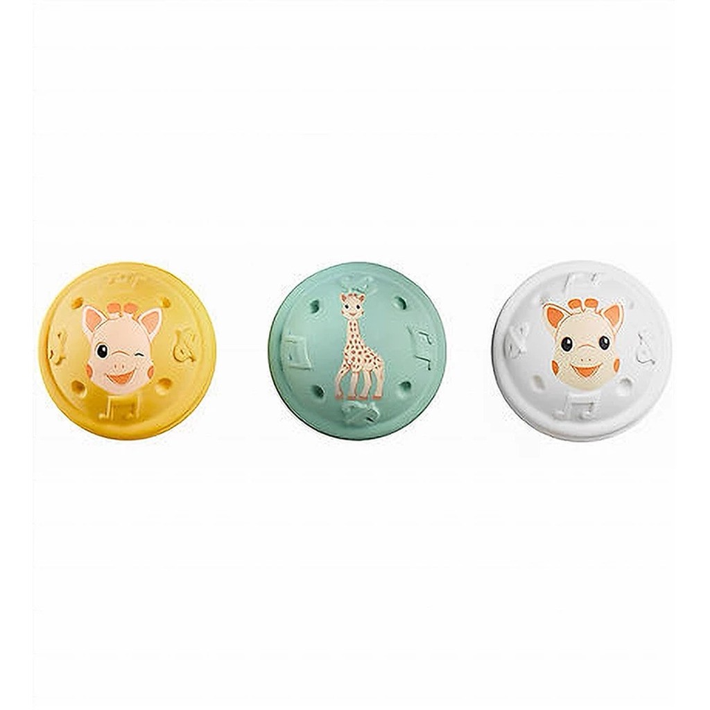 3 Musical Balls Sophie la Girafe - Hearing