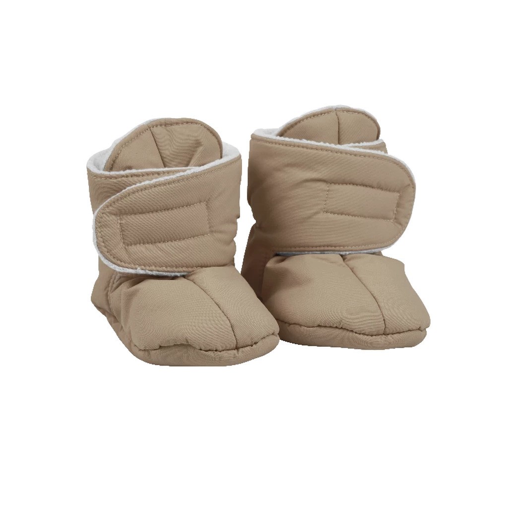 Voksi Baby Booties - Dark Sand - 1-2y
