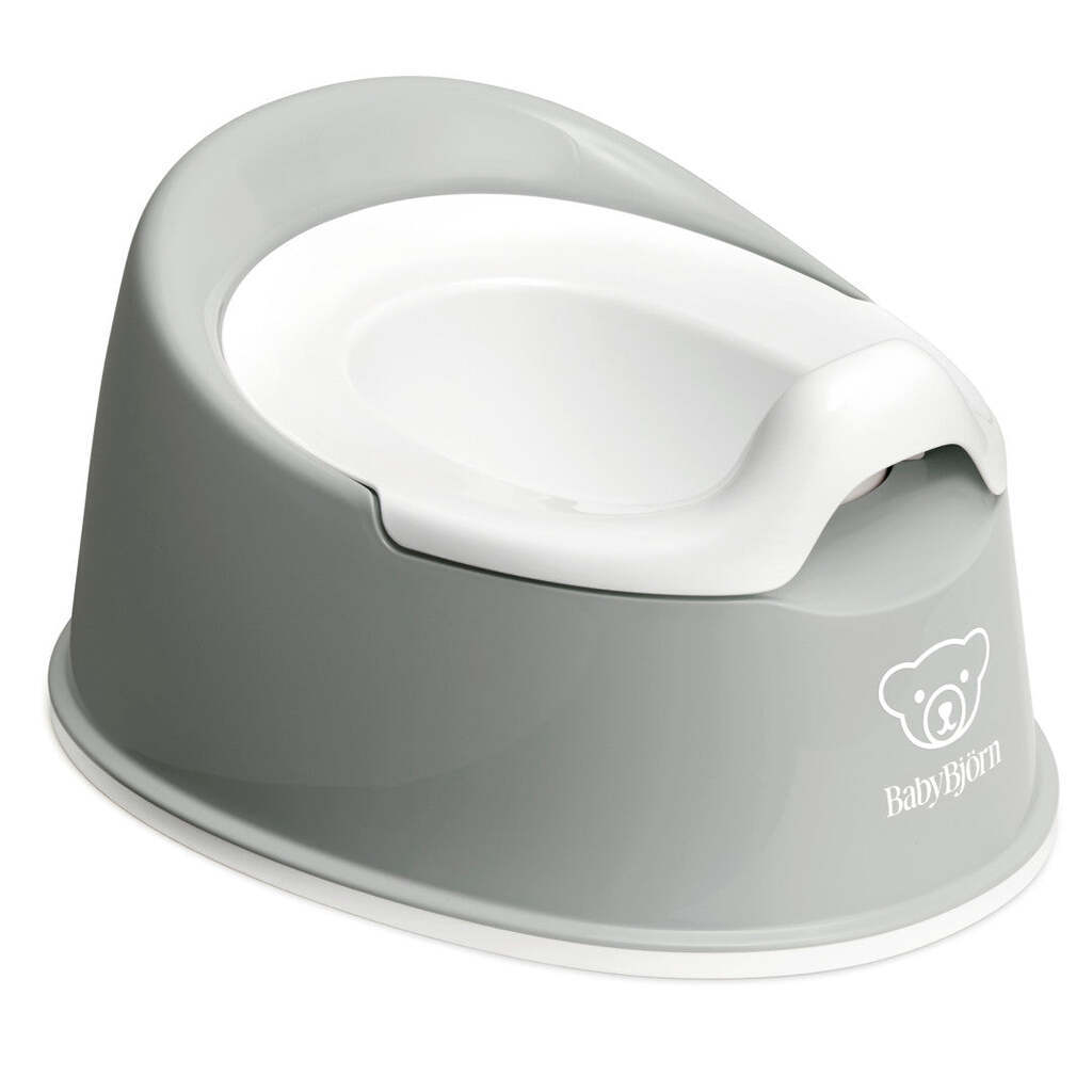 Babybjörn Smart Potte - Grå/hvid