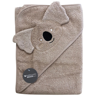 Badeslag Sand m/ Koala Bjørn Str. 75x75 cm.