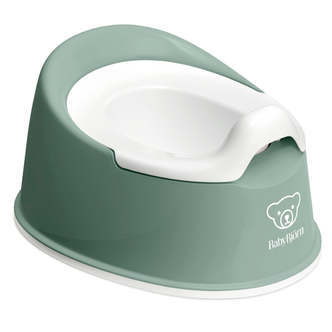 Babybjörn Smart Potte - Grågrøn/hvid