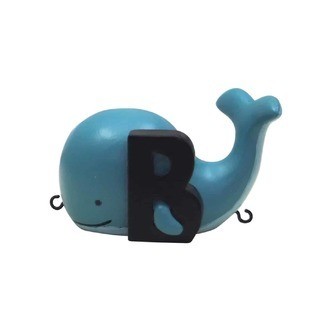 Kids By Friis B Bogstav Med Blåhval Til Navnetog