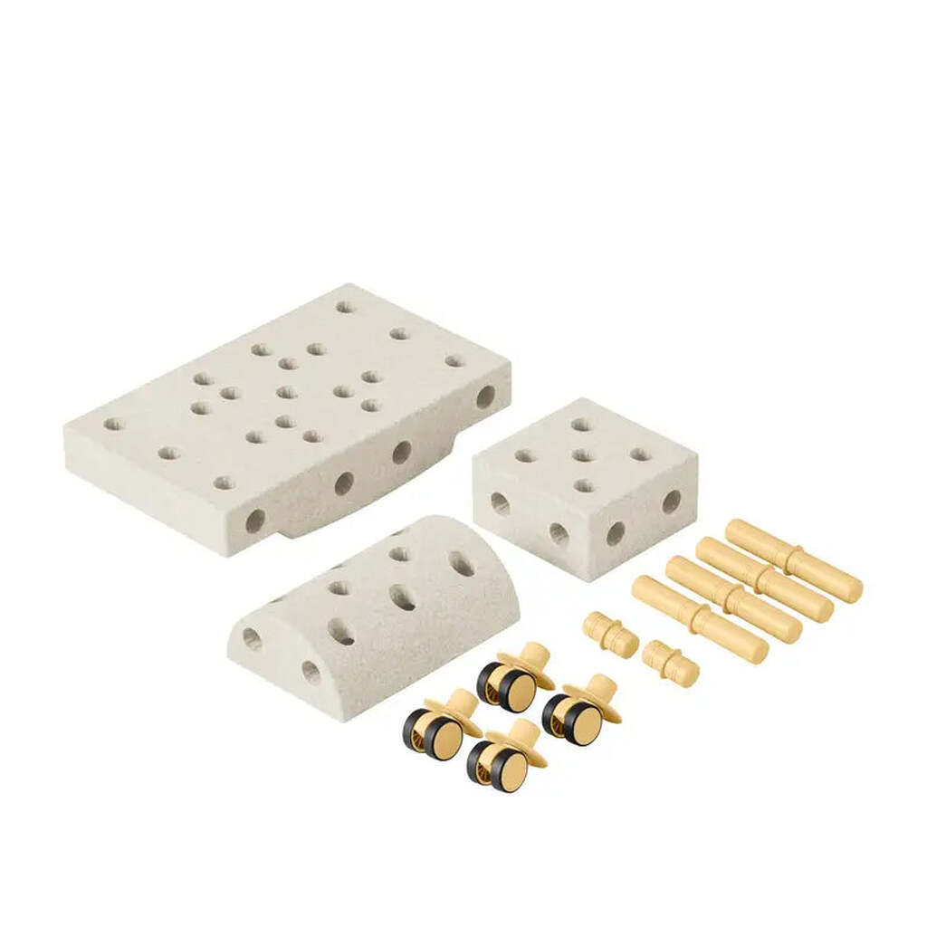 Curiosity Set Sand Grey / Honey Yellow