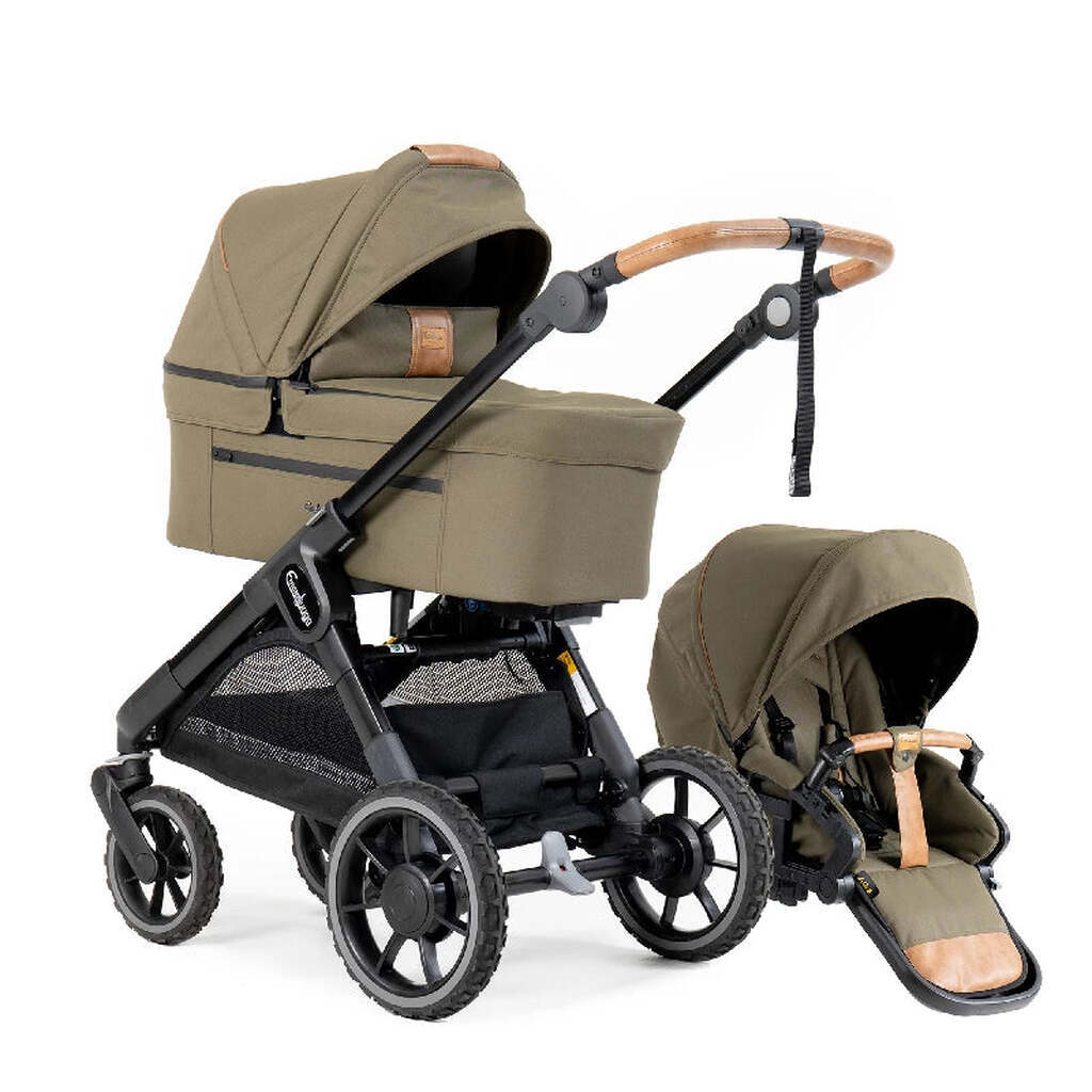 Emmaljunga Sento Max Flat Combi - Outdoor Olive