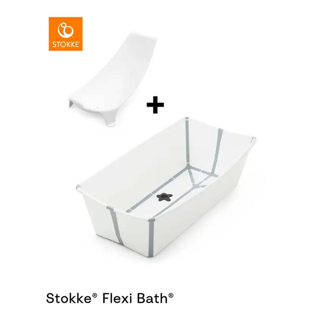 StokkeÂ® Flexi BathÂ® X - Large Bundle - Hvid