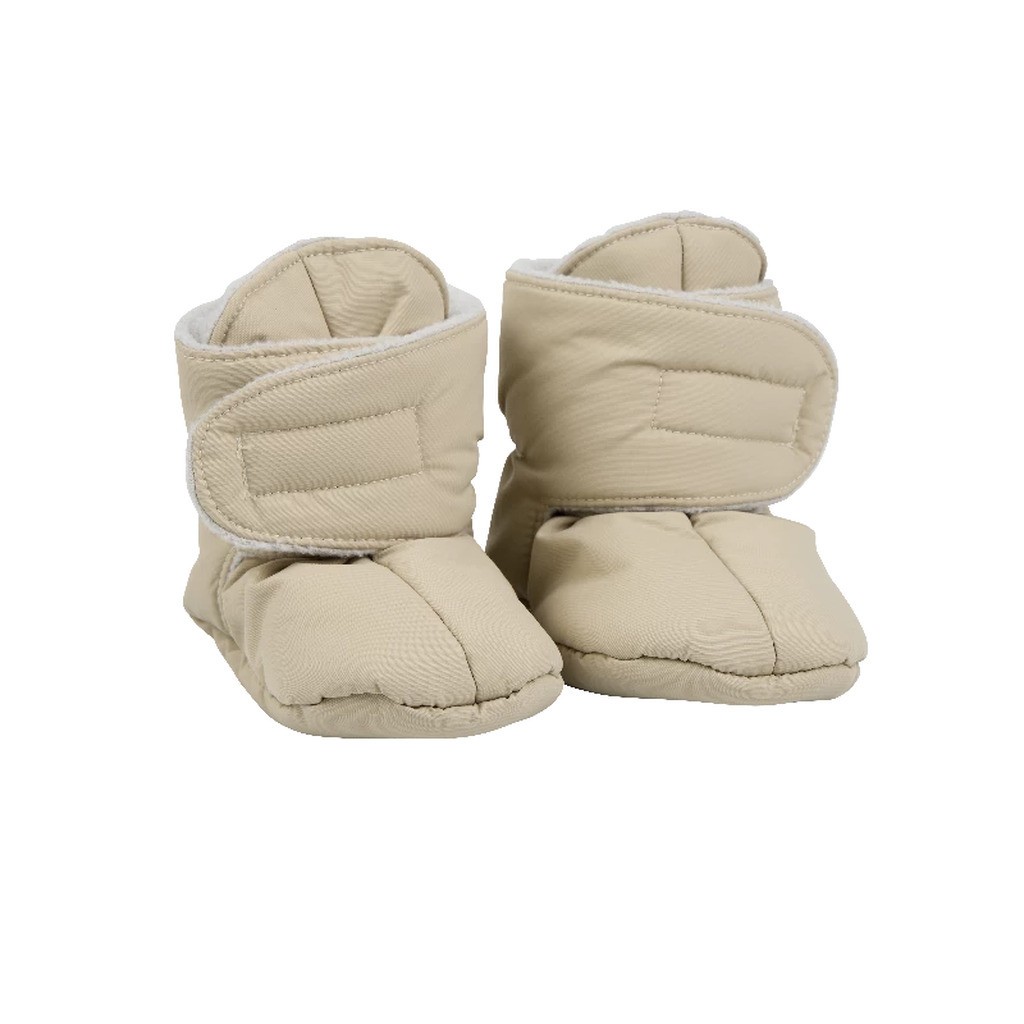 VoksiÂ® Baby Booties - Seashell Sand 0-1y