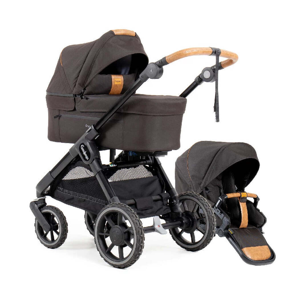 Emmaljunga Sento Max Flat Combi - Outdoor Brown