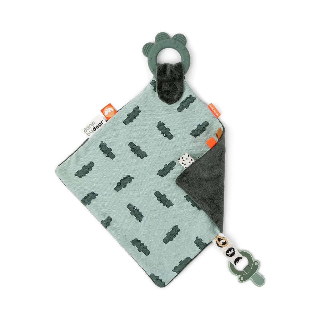 Done by Deer Sutteklud M/bidering Croco Grøn