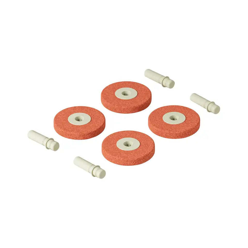 Modu 4 x Foam Wheels Burnt Orange / Dusty Green