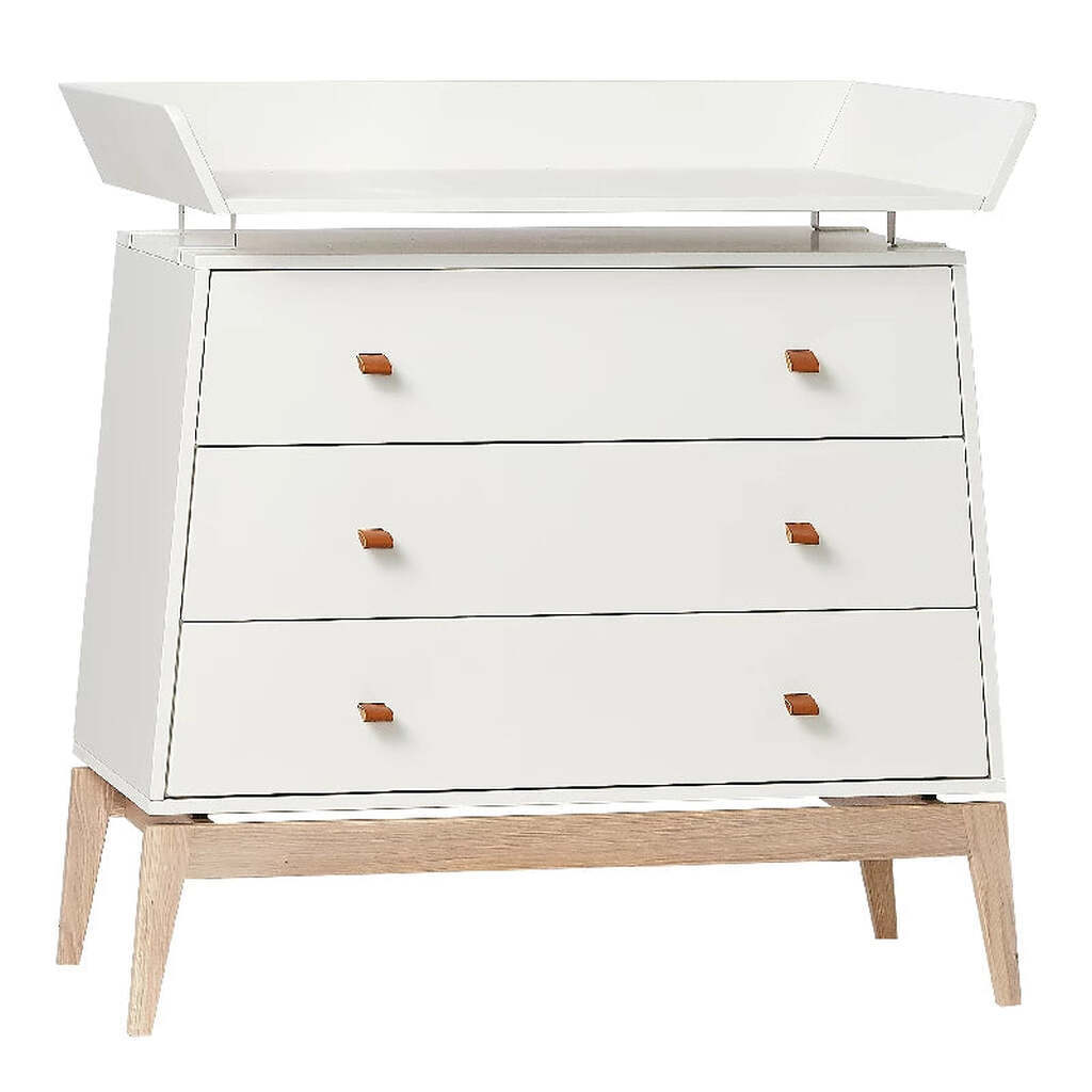 Leander Lunaâ¢ Kommode Inkl. Pusleenhed - Hvid