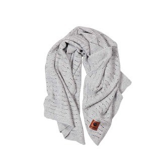 Easygrow Grandma Tæppe - Grå Melange