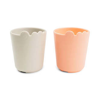 Done by Deer Kiddish Mini Kop 2 Stk. Croco Sand/koral