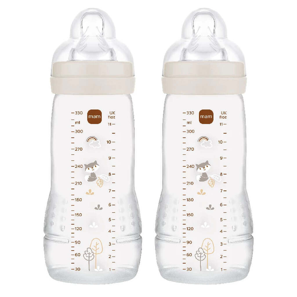 Mam Easy Active Baby Bottle 330ml 2p Neutral