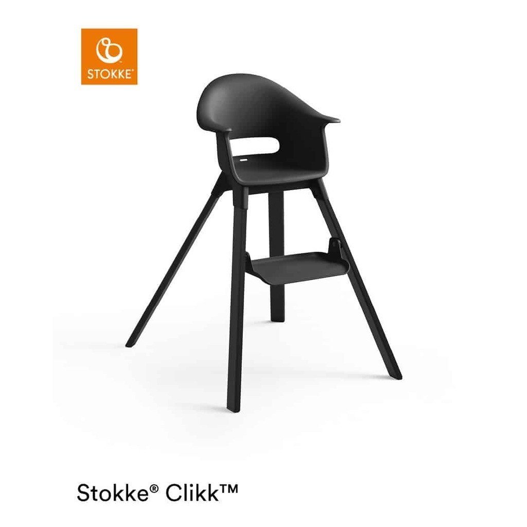 StokkeÂ® Clikkâ¢ Højstol - Midnight Black