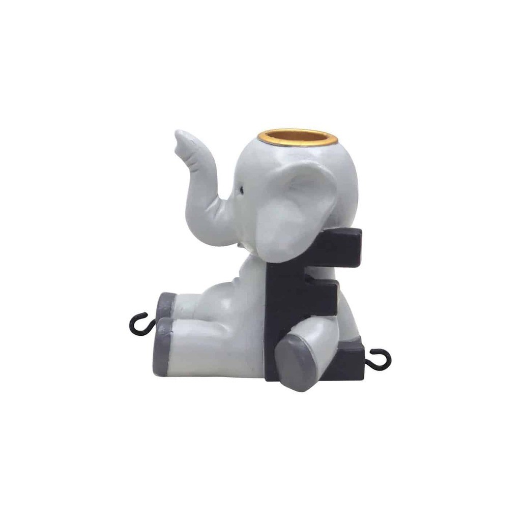 Kids By Friis E Bogstav Med Elefant Til Navnetog