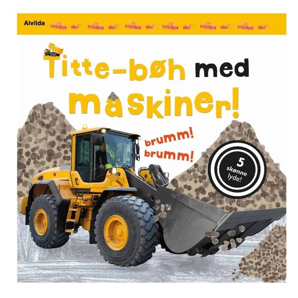 Titte-bøh med Maskiner! Papbog med 5 Skønne Lyde