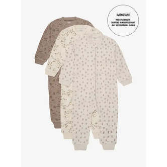 Pippi Natdragt m. Lynlås - 1. Stk - Assorteret - Unisex - 80